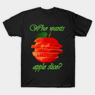 Sliced Red Apple: A Delicious Twist T-Shirt